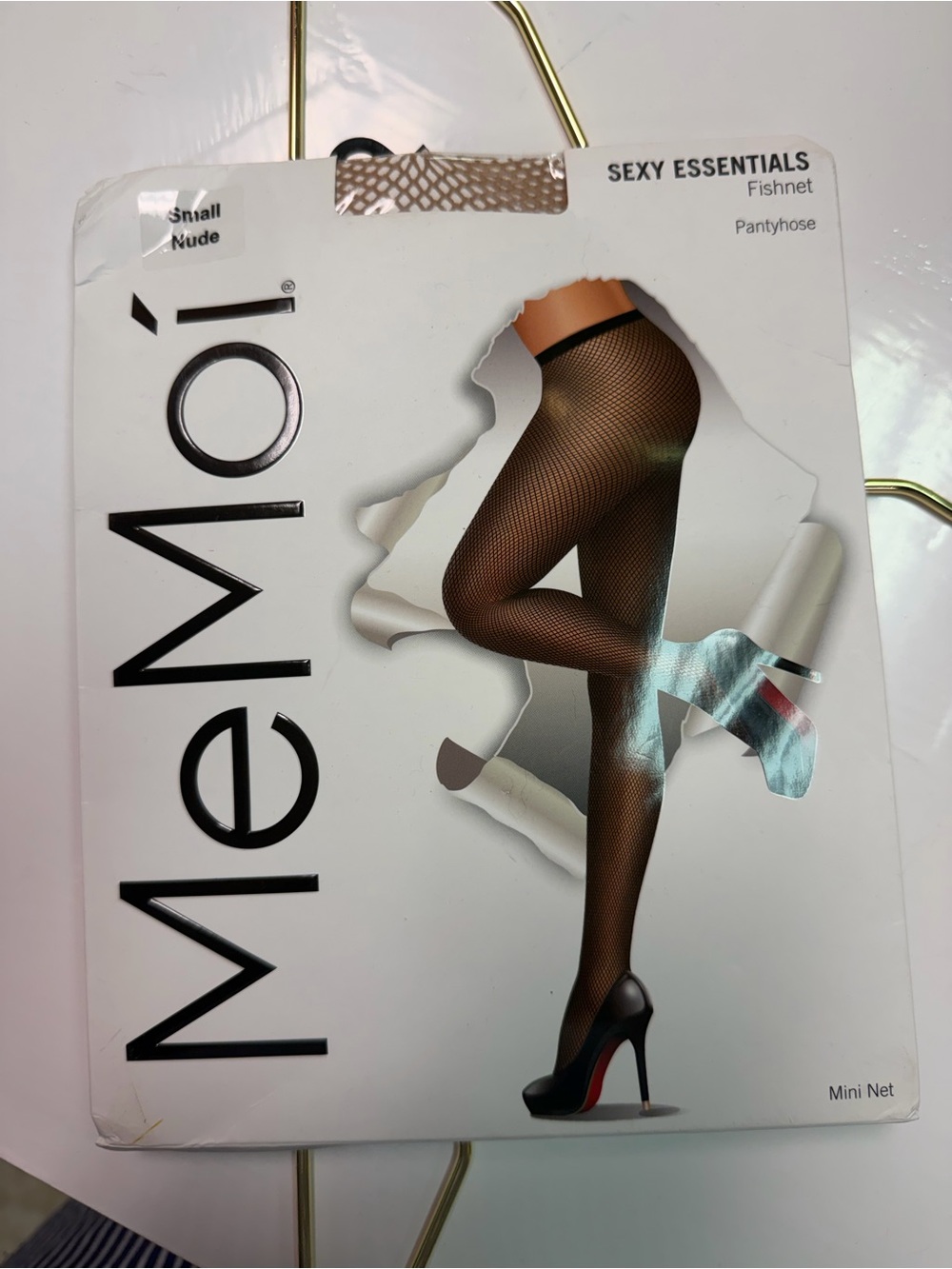 Memoi Sexy Essentials Fishnet Pantyhose - Nude
